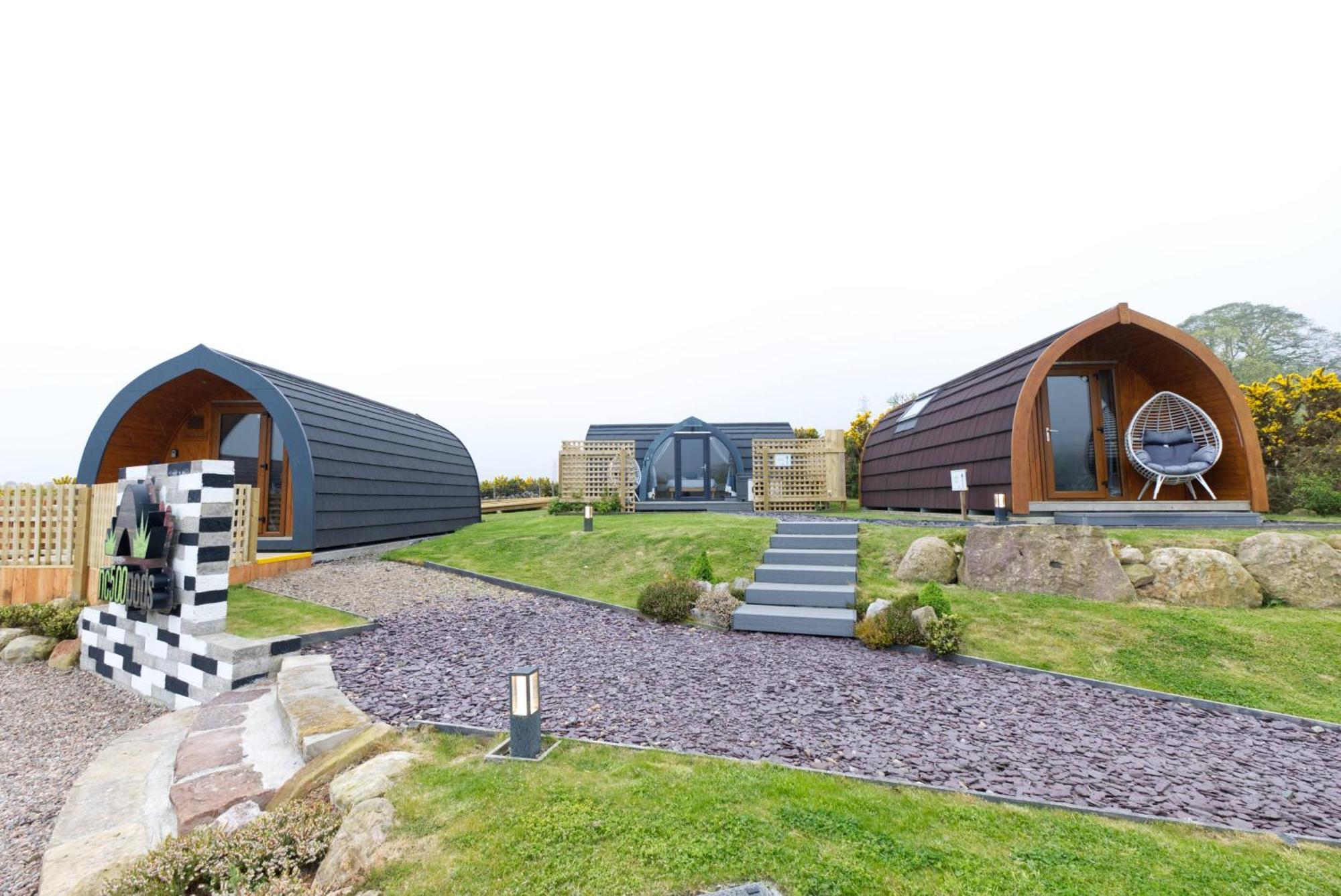 North Coast 500 Pods - Brora Otel Dış mekan fotoğraf
