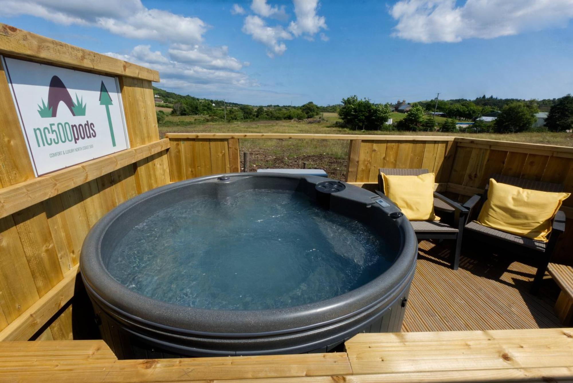 North Coast 500 Pods - Brora Otel Dış mekan fotoğraf