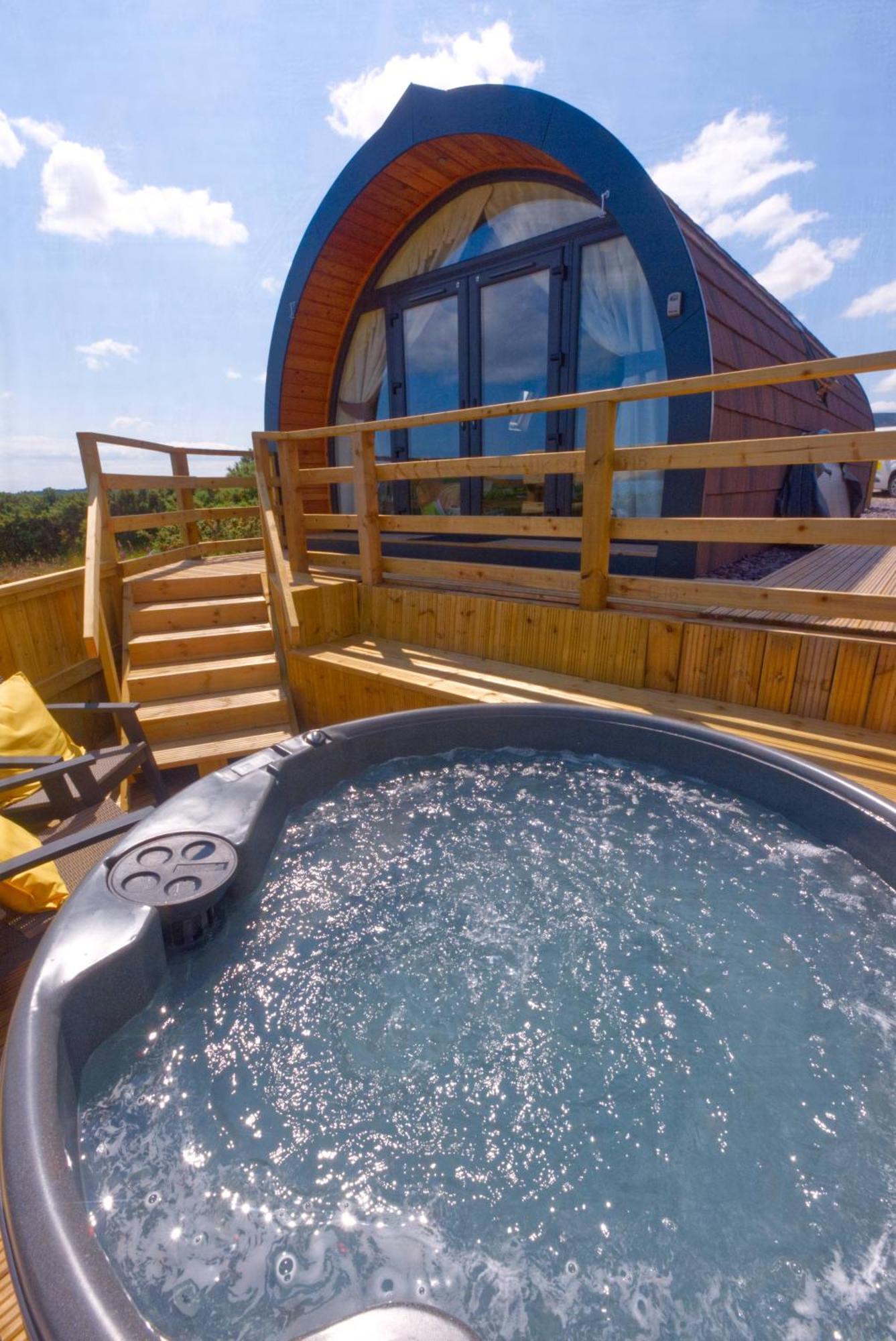 North Coast 500 Pods - Brora Otel Dış mekan fotoğraf